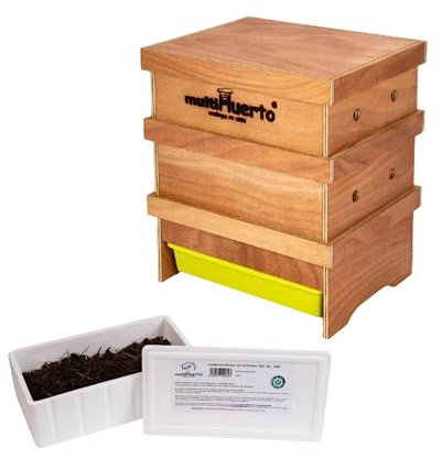 Vermicompostador lombriHogar 2 + 500 lombrices