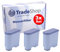 3x Trade-Shop Wasserfilter kompatibel mit Philips LatteGo, 5400, 5000, 4300, 3200, 3100, 2200, 1200 Serie Kaffeevollautomat Kaffeemaschine