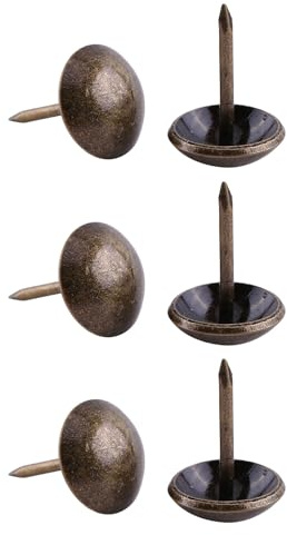 Pretfy Eleganti Chiodi da Tappezzeria Elegante, Mobili in Metallo in Metallo di Divani di Divani a Vite Decorative per Decorazioni per la Casa (12 * 17mm)