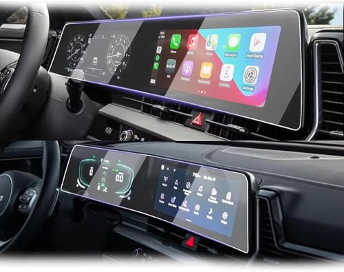 Coonig Película Protectora De Pantalla TPU Para Kia, Para Sportage NQ5 2023, 12,3 Pulgadas, Navegación Gps Para Coche Y Láminas Protectoras Salpicadero protector pantalla navegación