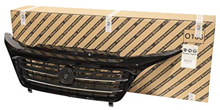 Original Kühlergrill Schwarz Mit 2 Chromleisten Für Ducato 250 735615924