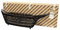 Original Kühlergrill Schwarz Mit 2 Chromleisten Für Ducato 250 735615924