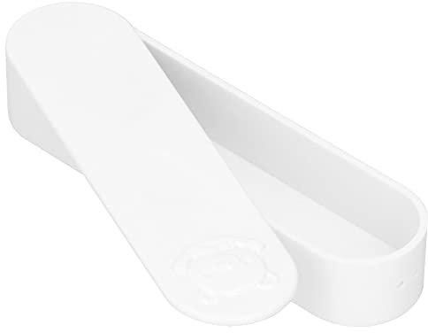 D Interdentalbürsten Größe Spender Zahnseide Stäbchen Bürste Tipi, Wattestäbchen Box Tragbare Abs Mini Reisetupfer Etui Cartoon Bär Muster mit Coverwhite