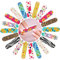 JSRQT 100 Pezzi Lima Unghie Doppia Faccia Nail Files Lime Per Unghie Professionali Semipermanente per Uso Domestico e Salone Smeriglio Bordi Lime Unghie 180/240 Grit Strumenti di Manicure (10 Colori)