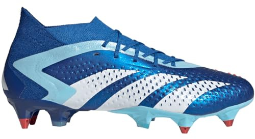 adidas Unisex's Predator Accuracy.1 Sg Football Shoes (Soft Ground), Bright Royal FTWR White Bliss Blue, 7 UK