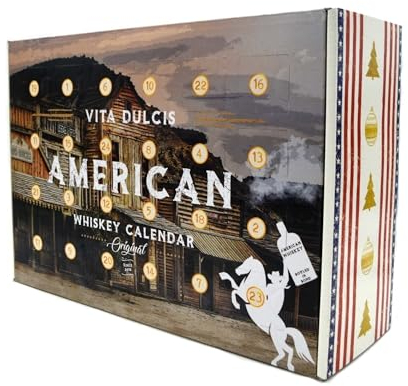 Whisky Adventskalender USA Edition 1 - Vita Dulcis - 24x0,02l