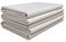 Bettlaken ohne Gummizug 150x250 cm | 100% Baumwolle Weiß | Glattes Betttuch für Bett, Tischdecke & Sommerlaken | Kochfest & Oeko-Tex Zertifiziert
