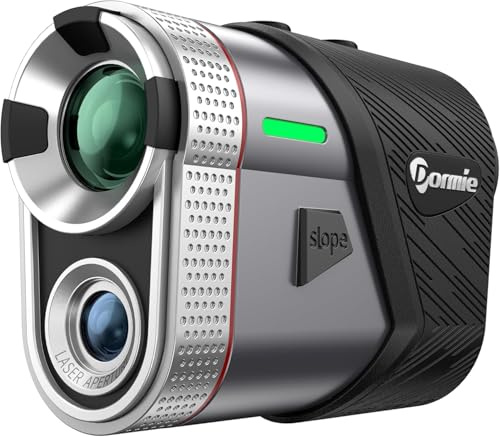 Dormie Golf Rangefinder with Slope,800 Yards Range Finder Golfing,Aluminum Alloy Body,Flag Pole Locking Vibration,6X Magnification Rangefinder with Magnet