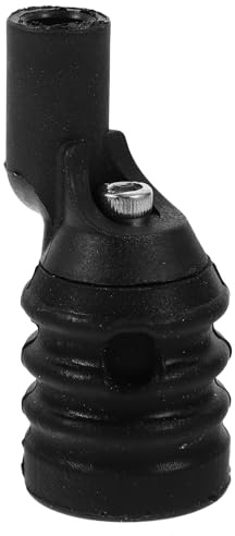 Anneome Ammortizzatore Stabilizzatore per Corda Arco Compound Smorzatore Vibrazioni per Tiro con Arco Accessorio Assorbente per Protezione Cordino Facile Installazione Nero