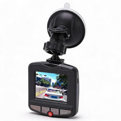 Annadue 1920 X 1080 HD Dash CAM Cámara Delantera Trasera del Tablero 170 Grados DVR Cámara de Respaldo Visión Nocturna Dashcam Grabadora de Automóvil para Automóviles HDR Detección de Movimiento
