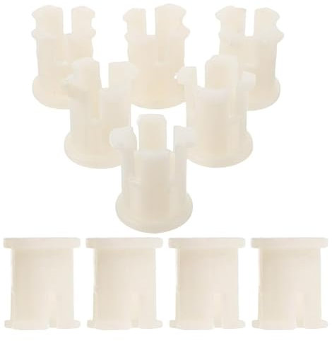 DIYEAH 10Pcs Pole Caster Tappo In Gomma Ruote Girevoli Sedia Da Ufficio Rotelle Inserti Manica Per Caster Stelo Caster Mobili Inserto Presa Caster Inserti Manica Stelo Inserti Maniche Di