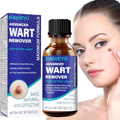 WONERBE Fast-Acting Wart Remover Freeze Off : Salicylic Acid Wart Remover for Plantar Wart, Corn Freeze Off Fast-Acting for Men and Women