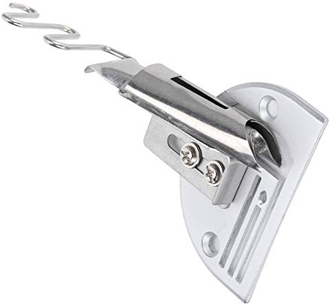 Haofy Carpeta Profesional para Máquina de Coser, Kit de Carpeta de Acero Inoxidable Resistente a la Corrosión, Adecuada para Máquina de Coser por Computadora, Entrada de 22 Mm, Accesorios de Costura