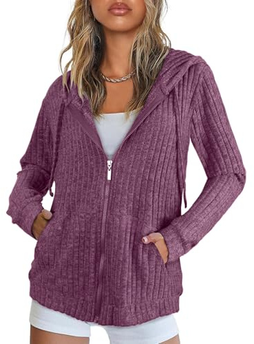 Flikity huvtröja dam dragkedja sweatjacka med huva sweatshirt jacka | Grunderna huvtröja dam zip huvtröja jacka lätt vår sommar höstkläder