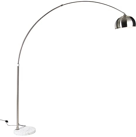 Qazqa xxl - Lampadaire - 1 lumière - H 2690 mm - Acier - Moderne - éclairage intérieur - Salon I Chambre