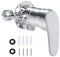 Valvole per Miscelatore Doccia, G1/2in in Lega di Zinco Montaggio a Parete Rubinetto in Ottone Bagno Doccia Deviatore Valvola Ad Angolo a T