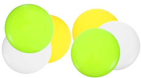 WOONEKY 6stücke Discgolf Scheibe Putter Midrange Driver Ersatz Golf Spielteile Outdoor Zubehör Für Anfänger Und Gelegenheitsspieler