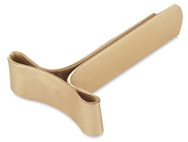 MASHPAPER 100 Flachkopfklammern Musterbeutelklammern Verschlussklammern Kopf: 14 x 4 mm I Schenkel:16 x 4 mm