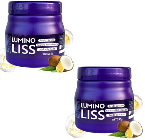 Lumino Liss Alisado, Alisado para Cabello Sin Formol, Luminoliss Alisado, Glättungscreme Mit Langanhaltendem Glanz & Natürlicher Geschmeidigkeit, Haarglättungscreme (2)