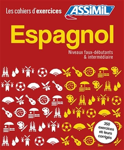 Coffret Cahiers d'Exercices Espagnol | Niveaux Faux - Débutants & Intermédiaire | Assimil