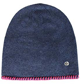 Zwillingsherz Slouch-Beanie-Mütze mit Kaschmir - Hochwertige Strickmütze für Kinder Mädchen Jungen - Hat - Unisex - warm und weich im Sommer Herbst und Winter von Cashmere Dreams blau