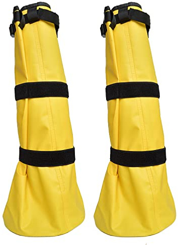 yeezo Horse Soaking Boot Equine Hoof Soaking Bag Hooves Wrapped Soaker Bags Horse Leg Care Icing Treating Bucket Extra-Large Horse Soaker Bag Easy Use Hoof Wraps Draft Soak Sack, 2 Pack
