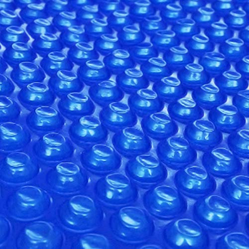 Homgoday Pellicola solare per piscina galleggiante in polietilene, 250 cm, blu