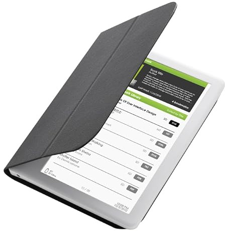 Tosuny E -läsare, 7 Tum E -bokläsare med TFT LCD -skärm, Support Music & Video Playback, Audiobooks With Screen Protector & Protective Case & Earphones (16g)