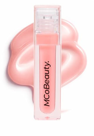 MCoBeauty Pout Gloss Ultra Shine Lip Glaze - You-Bae - 3.9ml | Tinted Lip Colour with Light Reflecting Plumping Finish, Long Wearing, Vegan & Cruelty Free