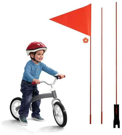 Genérico de Bandera de Bicicleta | Mástil de Bandera Ajustable para Bicicleta - Bandera de de poliéster Resistente al desgarro, de Seguridad Ajustable para Ciclismo al Aire Libre