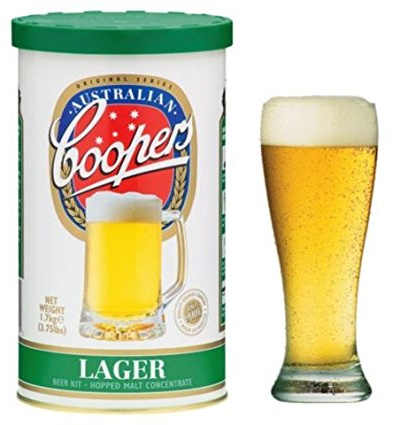 Coopers Lager Home Brew Beer Kit - Makes 40 Pints!