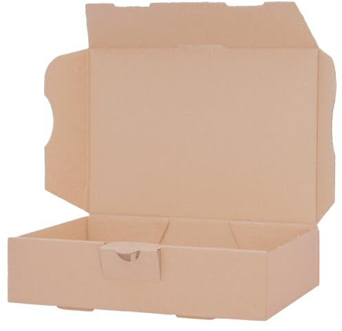 verpacking Boîtes postales grand format 180 x 130 x 45 mm Brun [Taille et quantité au choix] DIN A6 | C6 Grand format MB-2 Boîte d'expédition pour colis 100 pièces