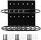 Cabilock 6Pcs Weinregal Wand Weinhalter Metall Rotwein Display Stand Einzelflaschenhalter für Hausbar Weinkeller Keller Schrank Speisekammer