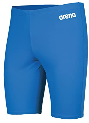 ARENA Solid Team Costume Piscina Uomo, Costume da Bagno ad Asciugatura Rapida, Costume Jammer Uomo, Tessuto MaxLife Eco con Massima Resistenza al Cloro e Protezione UV UPF 50+, Fodera Frontale