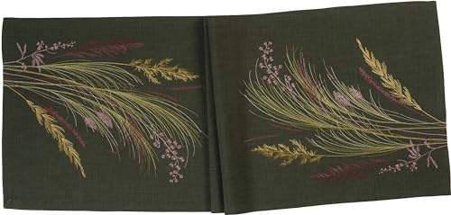 Sander Table and Home Fields Tischläufer, 50 x 150 cm, grün Fb. 87, Größe:Tischläufer 50 x 150 cm