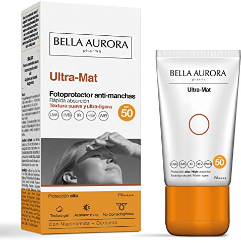 BELLA AURORA Ultra-Mat Fotoprotector Anti-Manchas SPF50 (50ml)