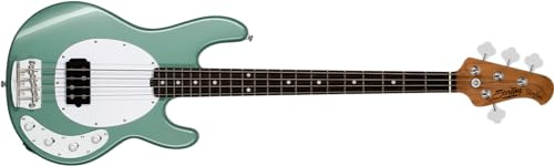 Sterling By Musicman StingRay RAY34 Dorado Green - 4 String Bass