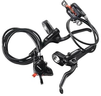 GAREGEAR MT200 MTB Mountain Bike Hydraulic Disc Brake Set (Front Left + Rear Right) (MT200 a pair)