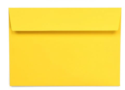 Kuvertwelt Briefumschläge DIN C6 (162x114mm) - Haftklebend - Hochwertige Umschläge in verschiedenen Stückzahlen 200 Stück Briefumschläge DIN C6 haftklebend Gelb
