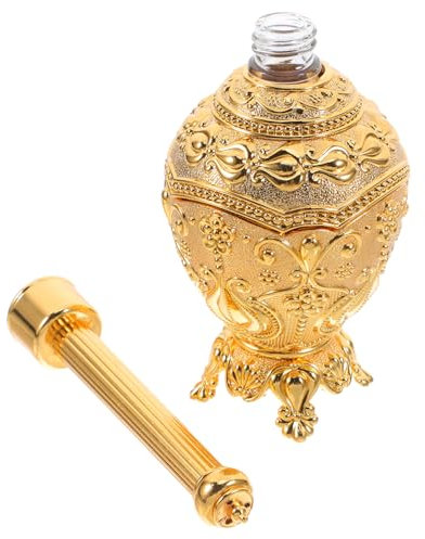 UKCOCO Bouteille Deau Bénite en Verre Authentique Distributeur De Voyage Chrétien Catholique Mini Bouteille Deau en Alliage Européen pour Église