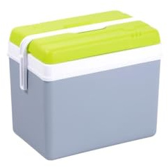 EDA - Glacière 35 L - Rigide - Conservation au Frais jusqu'à 10h - Gris et Vert