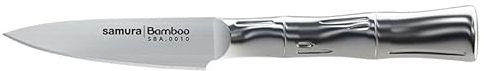Coltello per sfilettare Samura Bamboo con lama di 3.2’’ fatto interamente in acciaio inossidabile giapponese originale! Igienico, affidabile e stupefacente!