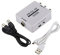 balikha RCA/Composite A/V to RF//Converter RF Modulator AV 2 Adapter