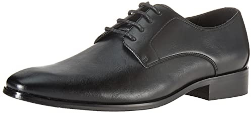 Amazon Essentials Zapato Derby Hombre, Negro, 46 EU