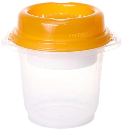 Colcolo Cuiseur à riz pour micro-ondes, cuiseur à vapeur pour micro-ondes, cuiseur à vapeur amovible pour la cuisine, pâtes, flocons d'avoine, pommes de terre