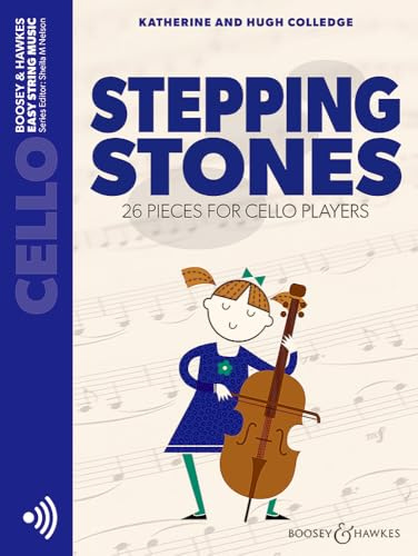 Stepping Stones: 26 pieces for cello players. cello.