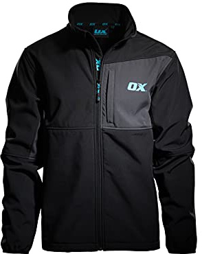 OX Softshell - L - Black - Grey -