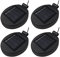 2/4 Solar Blumenlichter Ersatz Top Solar Panel Laterne Deckel Lichter Ersatz Top Glühbirne Ersatzteil für Outdoor Flower Solar Lights Garden Patio Yard Pathway Party Holiday Dekoration (4 STÜCKE)