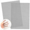 2 Pezzi Rete Metallica Maglia Piccola, 30 X 21cm Rete Acciaio Inox Metallica In Acciaio 1mm Fori 20 Della Maglia 304 Foglio Filtro Filtrante,per Ventilazione, Sicurezza, Finestra, Giardino