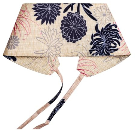 Japansk Yukata kimono rock obi bälte midjeband traditionell vintage körsbärsblom rosett bälte klänning skärp bälte, Stil-12, en storlek